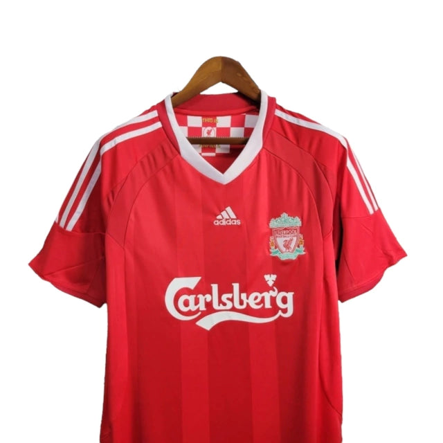 Retro Liverpool Edição Champions League 2008-2009 - Primera Equipación