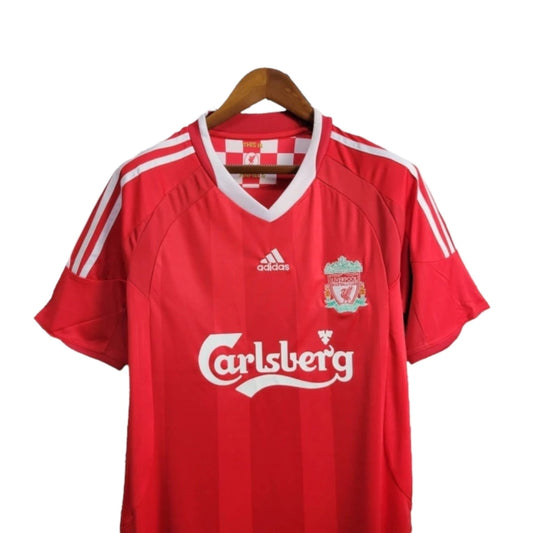 Retro Liverpool Edição Champions League 2008-2009 - Primera Equipación