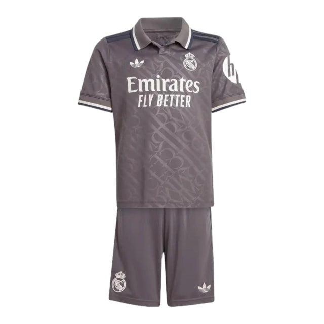 Conjunto Infantil Real Madrid 24-25 - Tercera Equipación
