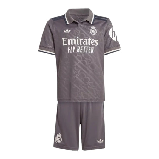 Conjunto Infantil Real Madrid 24-25 - Tercera Equipación