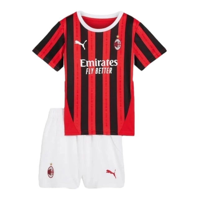 Conjunto Infantil AC Milan 24-25 - Primera Equipación