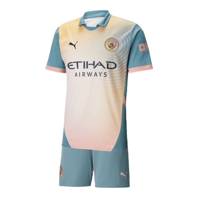 Conjunto Infantil Manchester City 24-25 - Cuarta Equipación