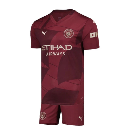 Conjunto Infantil Manchester City 24-25 - Tercera Equipación