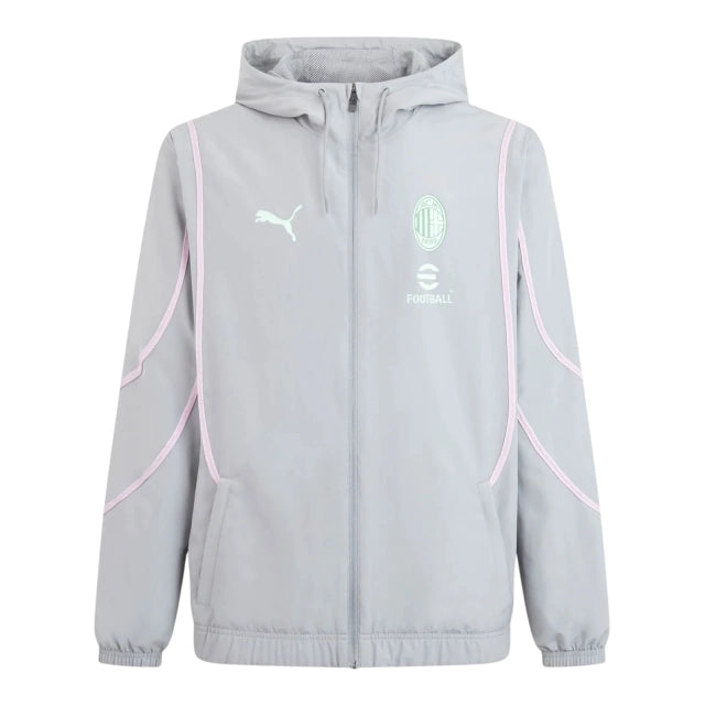 Chaqueta Cortavientos AC Milan 24-25 - Tercera Equipación