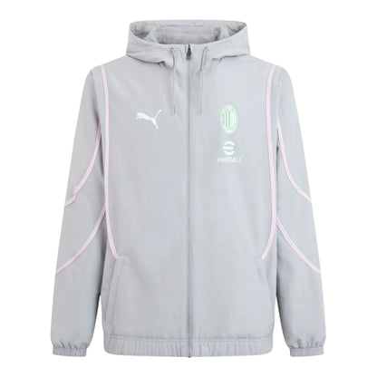 Chaqueta Cortavientos AC Milan 24-25 - Tercera Equipación
