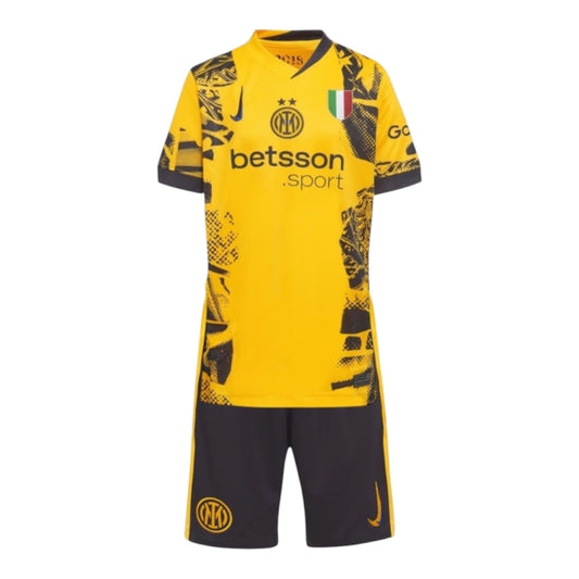 Conjunto Infantil Inter de Milão 24-25 - Tercera Equipación
