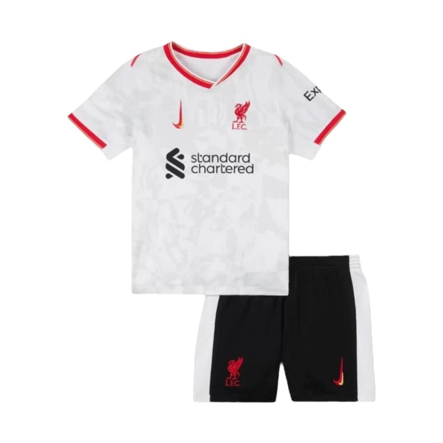 Conjunto Infantil Liverpool 24-25 - Tercera Equipación