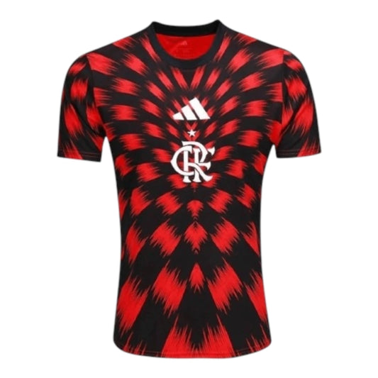 Camiseta Pre-Partido Flamengo 25-26 Mujer