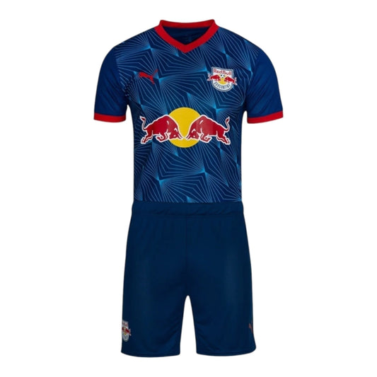 Conjunto Infantil Red Bull Bragantino 25-26 - Segunda Equipación