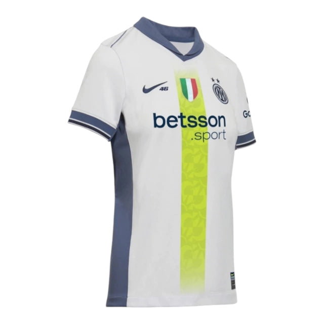 Camiseta Inter de Milão VR46 24-25 - Segunda Equipación Edición Especial Especial Mujer