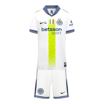 Conjunto Infantil Inter de Milão Valentino Rossi 24-25 - Segunda Equipación Edición Especial Especial