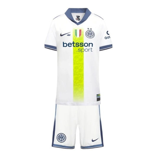 Conjunto Infantil Inter de Milão Valentino Rossi 24-25 - Segunda Equipación Edición Especial Especial