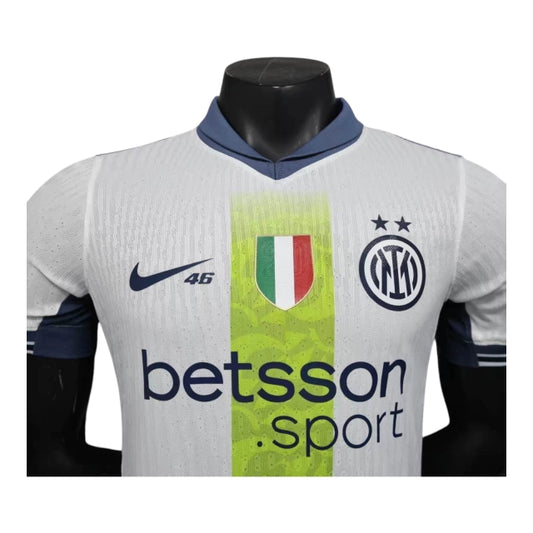 Camiseta Inter de Milão Valentino Rossi Jugador 24-25 - Segunda Equipación Edición Especial Especial