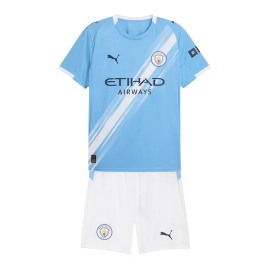 Conjunto Infantil Manchester City 25-26 - Primera Equipación