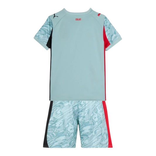 Conjunto Infantil AC Milan Portero 25-26 - Primera Equipación