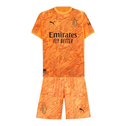 Conjunto Infantil AC Milan Portero 25-26 - Segunda Equipación