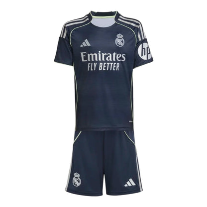 Conjunto Infantil Real Madrid 25-26 - Segunda Equipación