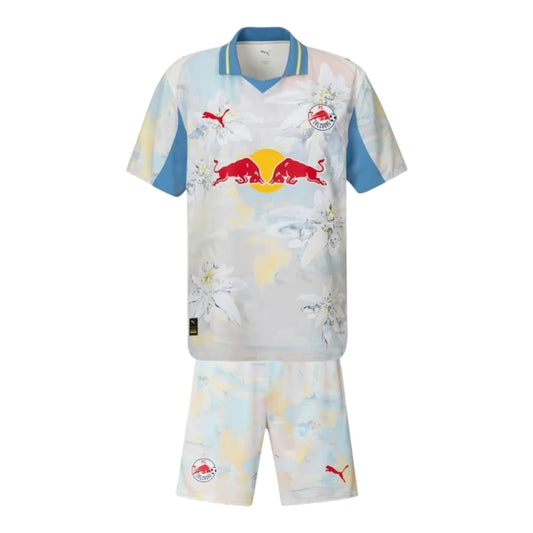 Conjunto Infantil Red Bull Salzburg 25-26 - Edición Especial Especial Mundial de Clubes
