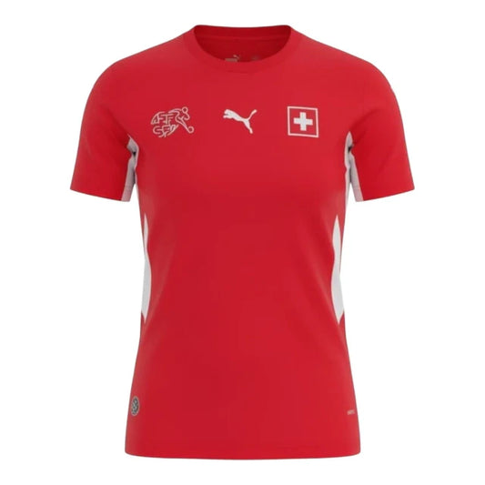 Camiseta Seleção Suíça 26-27 - Primera Equipación Mujer