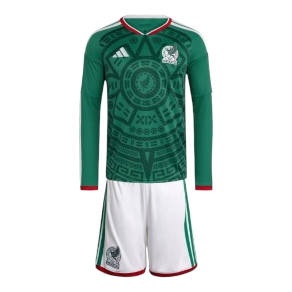 Conjunto Infantil México Manga Larga 26/27 - Primera Equipación