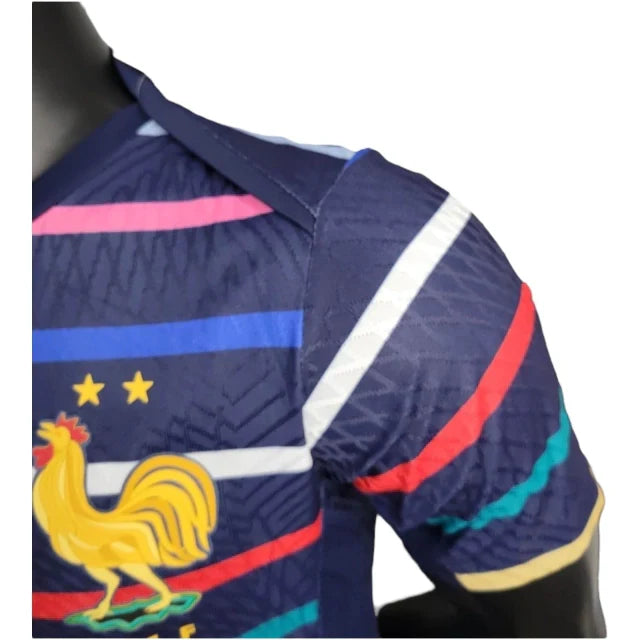 Camiseta Pre-Partido Seleção da França Jugador 24-25