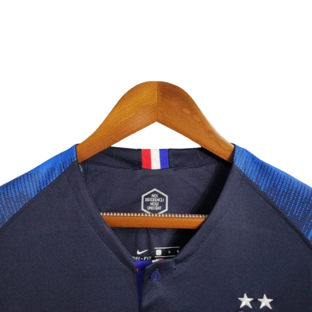Retro Seleção da França Copa do Mundo 2018 - Primera Equipación