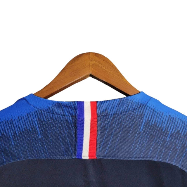 Retro Seleção da França Copa do Mundo 2018 - Primera Equipación