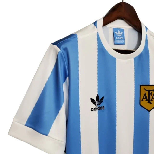 Retro Seleção da Argentina 1978 - Primera Equipación