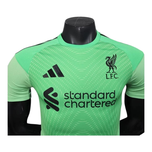 Camiseta de Portero Liverpool Jugador 25-26 - Primera Equipación