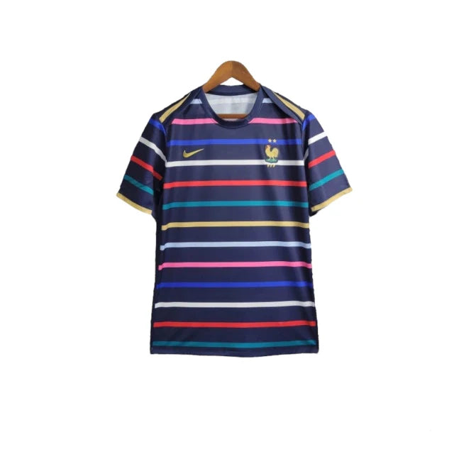 Camiseta Pre-Partido Seleção da França 24-25