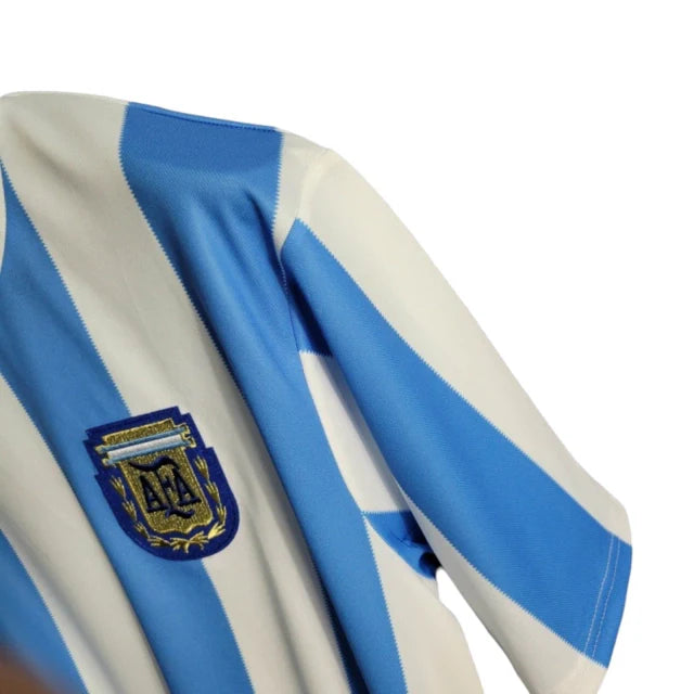 Retro Seleção da Argentina 1986 - Primera Equipación