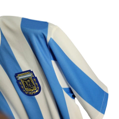 Retro Seleção da Argentina 1986 - Primera Equipación