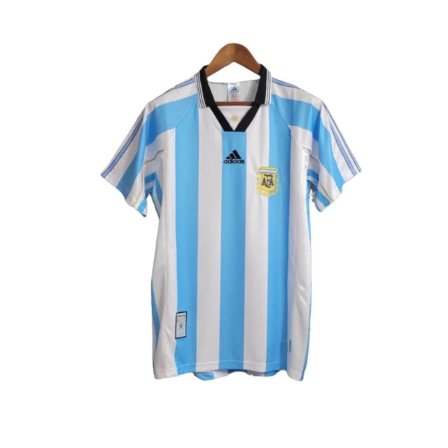 Retro Seleção da Argentina 1998-1999 - Primera Equipación