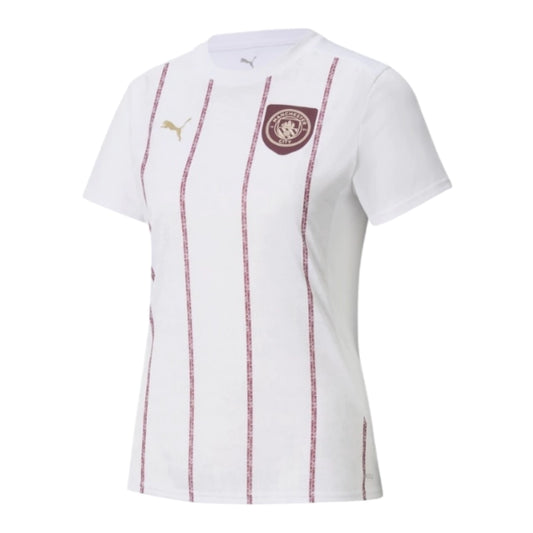 Camiseta Pre-Partido Manchester City 25-26 Mujer