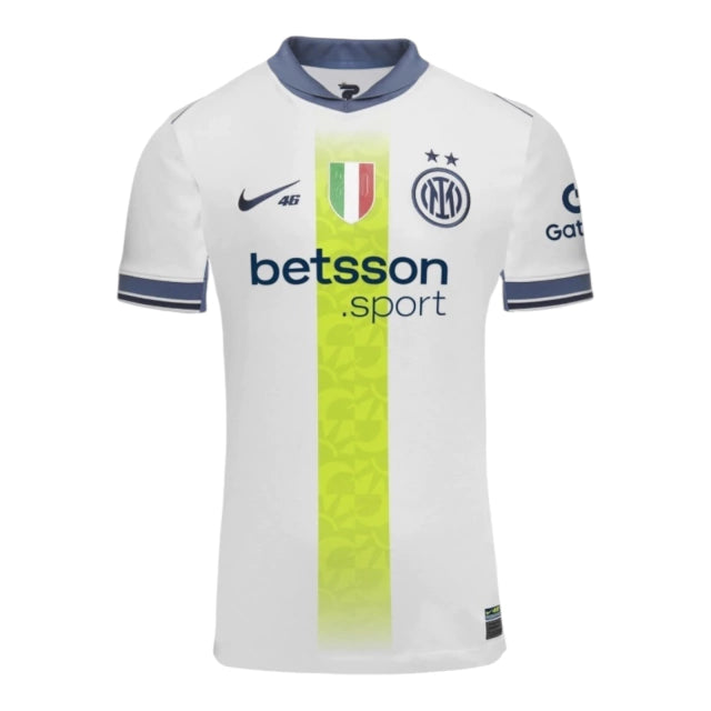 Camiseta Inter de Milão Valentino Rossi 24-25 - Segunda Equipación Edición Especial Especial