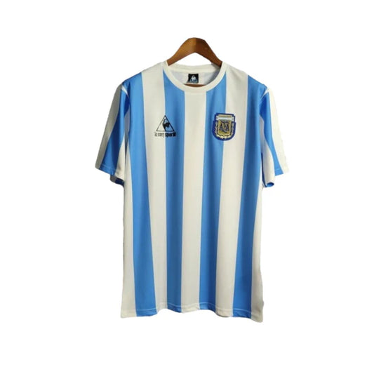 Retro Seleção da Argentina 1986 - Primera Equipación