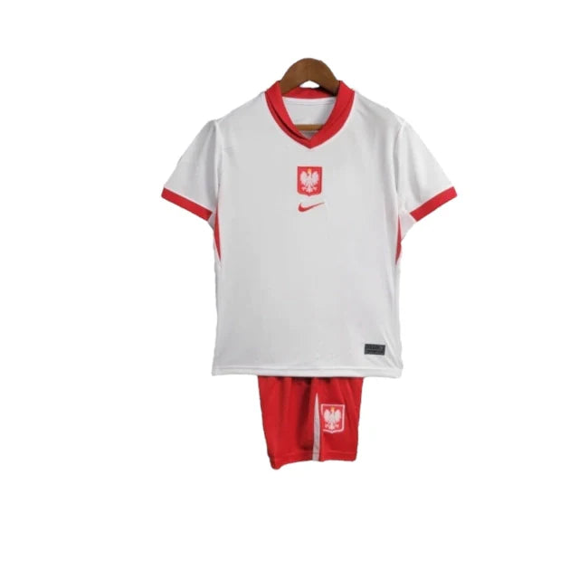 Conjunto Infantil Polônia 24-25 - Primera Equipación
