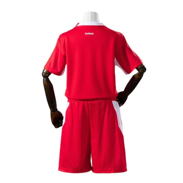 Conjunto Infantil Seleção Suíça 26-27 - Primera Equipación