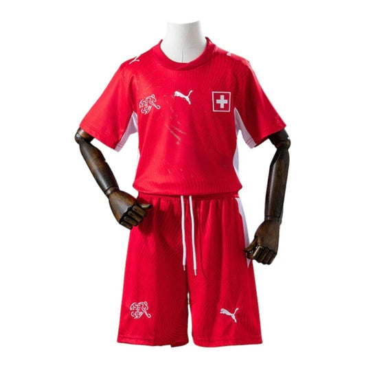 Conjunto Infantil Seleção Suíça 26-27 - Primera Equipación