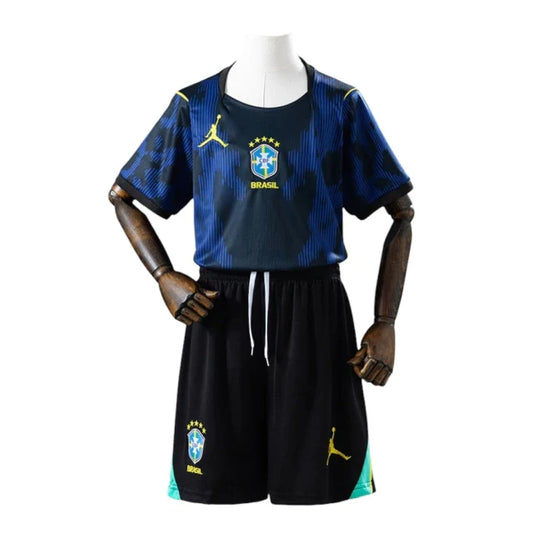 Conjunto Infantil Seleção Brasileira 26-27 - Segunda Equipación