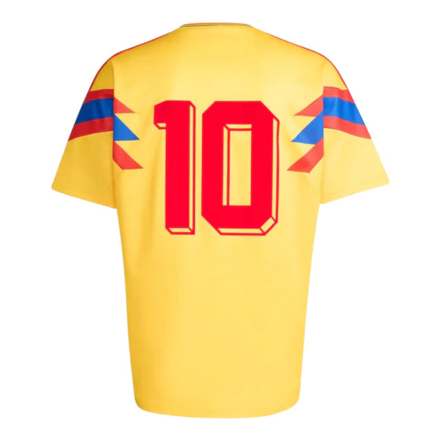 Retro Seleção Colômbia 1990 - Segunda Equipación