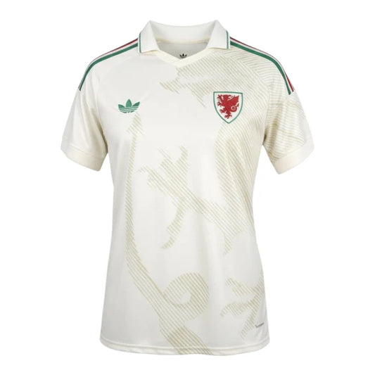 Camiseta Seleção País de Gales 26-27 - Segunda Equipación Mujer