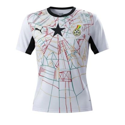 Camiseta Seleção Gana 26-27 - Primera Equipación Mujer