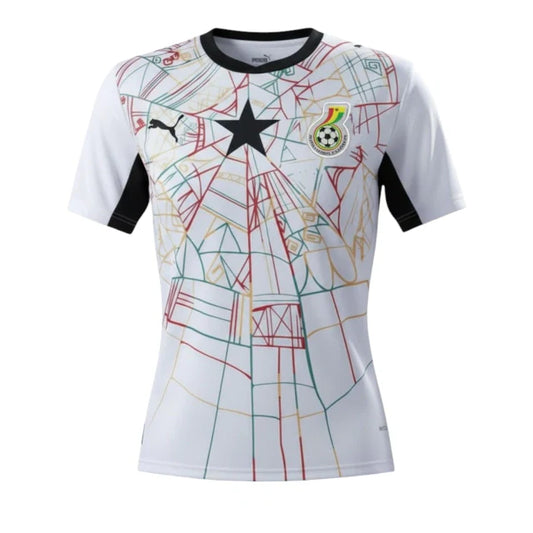 Camiseta Seleção Gana 26-27 - Primera Equipación Mujer