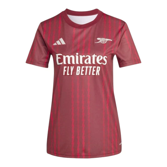 Camiseta Pre-Partido Arsenal 25-26 Mujer
