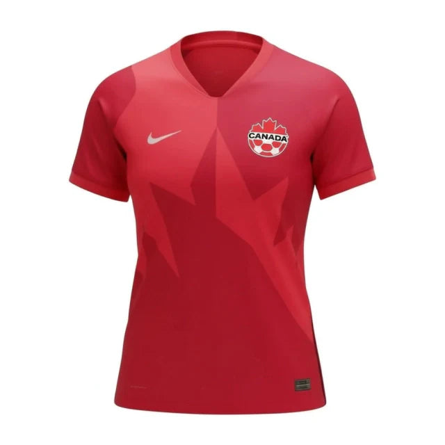Camiseta Seleção Canadá 26-27 - Primera Equipación Mujer