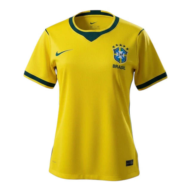 Camiseta Seleção Brasileira 26-27 - Primera Equipación Mujer