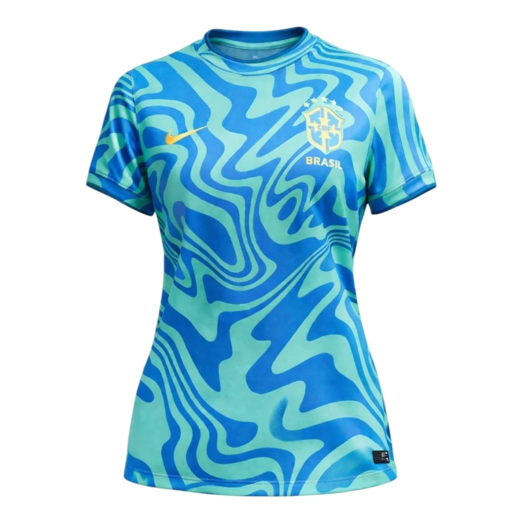 Camiseta Brasileira Pre-Partido 26/27 Mujer