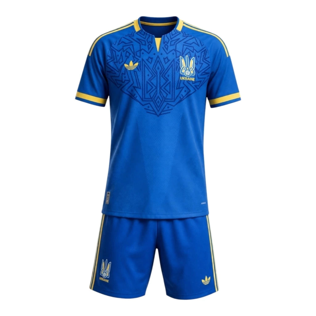Conjunto Infantil Ucrania 26/27 - Segunda Equipación