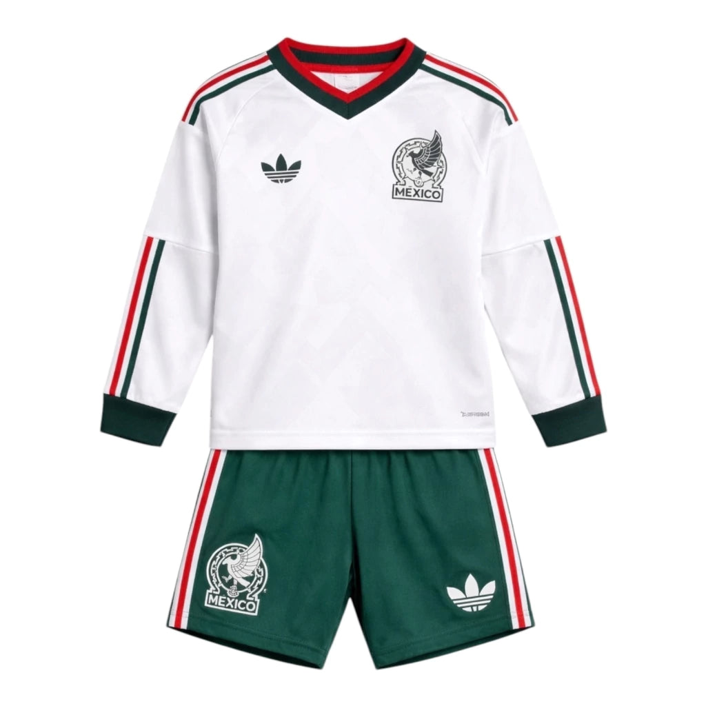 Conjunto Infantil México Manga Larga 26/27 - Segunda Equipación